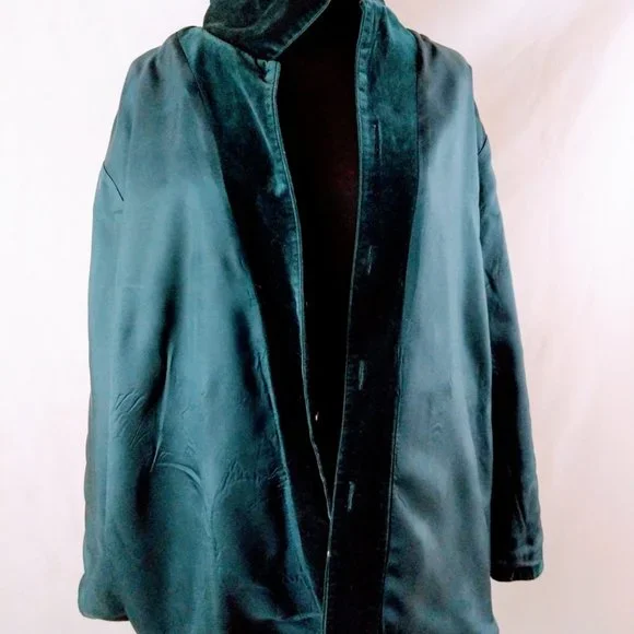 Jessica Holbrook Jacket Easy care Green Velvet - Picture 8 of 10